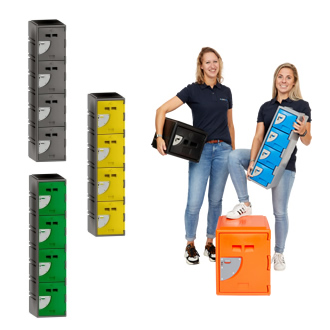Kunststof lockers